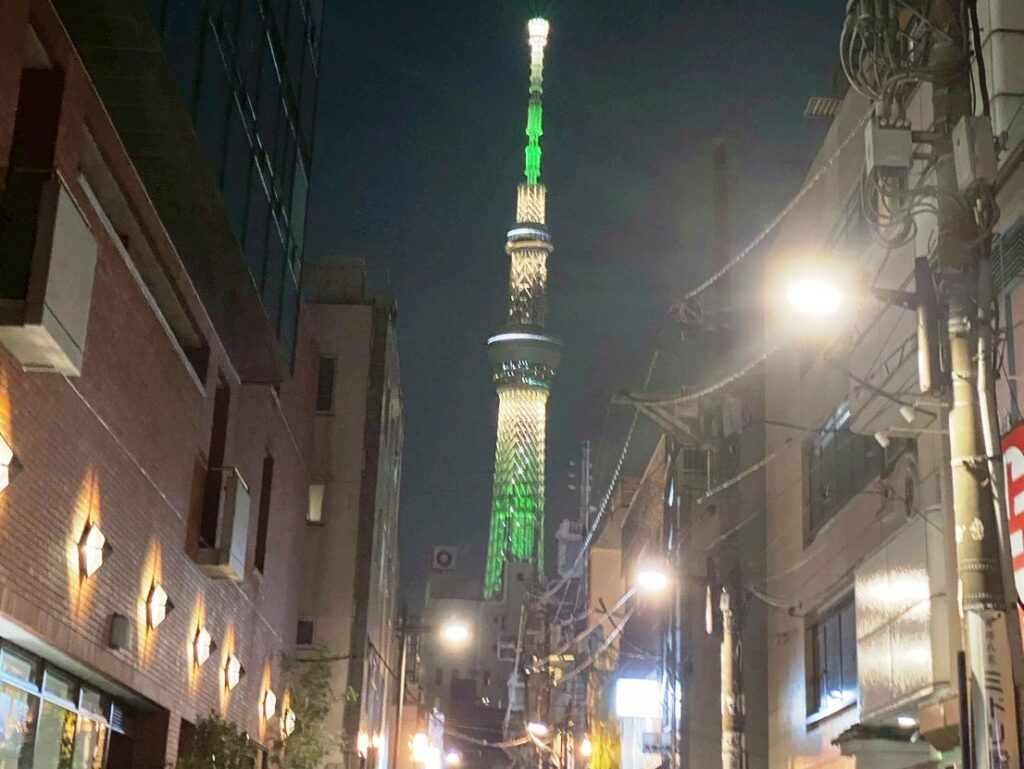 スカイツリーは浅草からがちょうど良い？