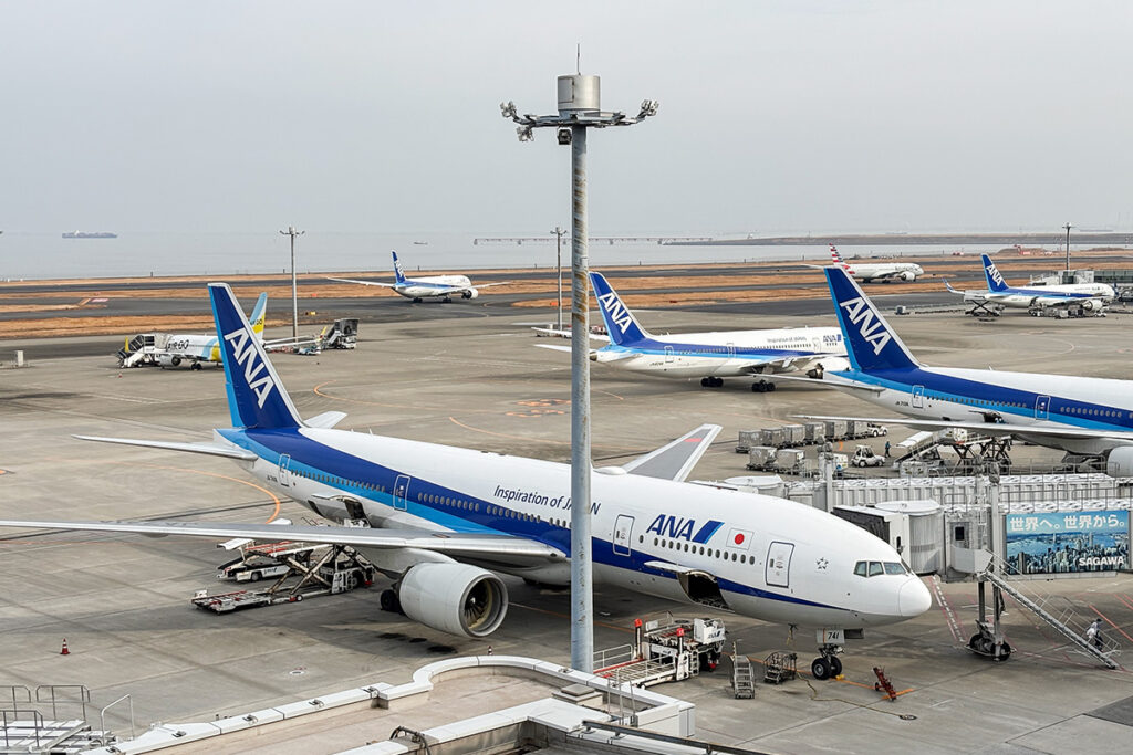 毎度おなじみ羽田空港（の第2ターミナル）