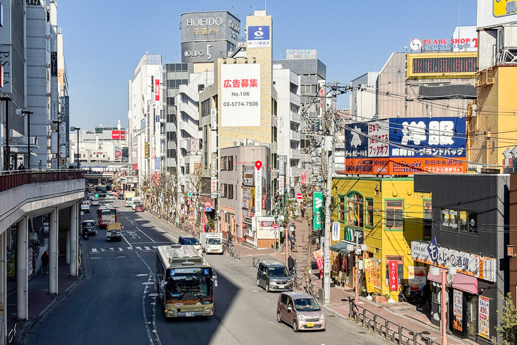 町田は東京都ながらも神奈川県のバス会社が路線バスを運行している