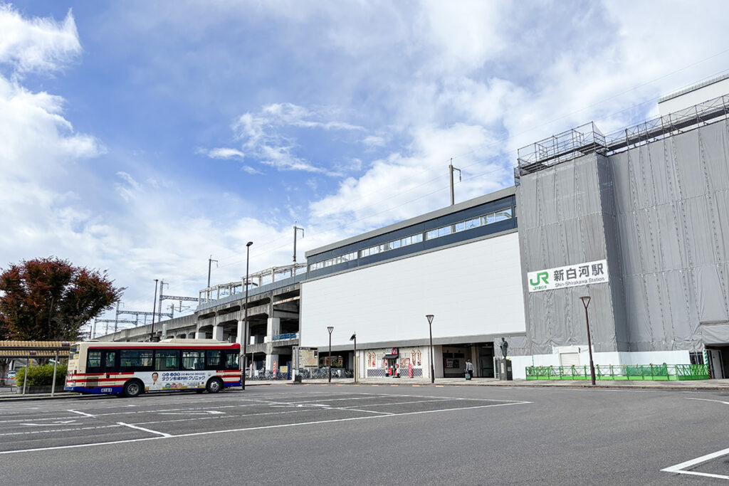 東北本線／東北新幹線の新白河駅
