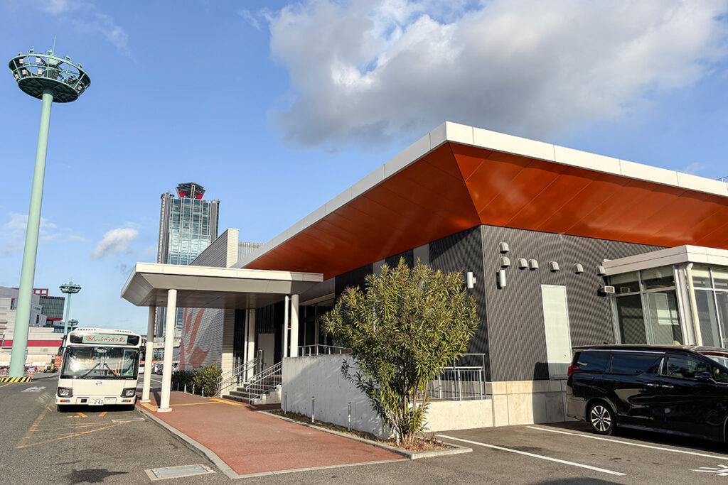 言うなればバスでしか来られない志布志航路の第2ターミナル