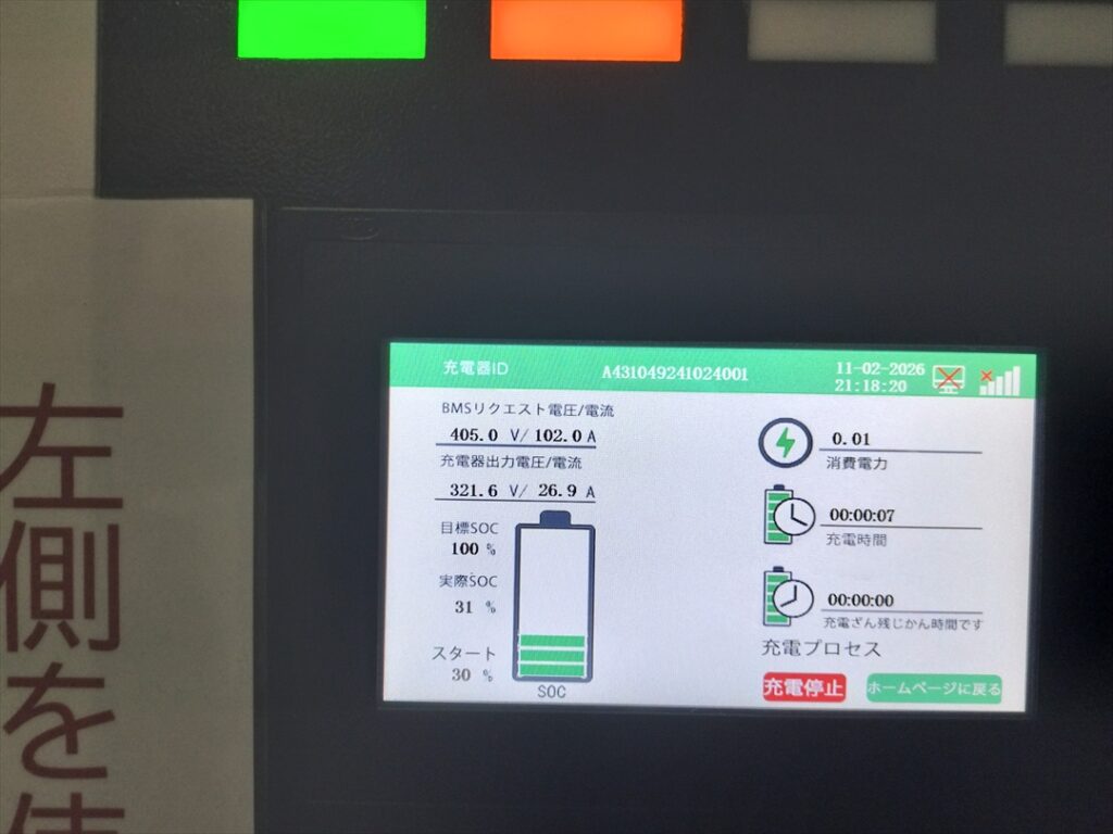 給油ではなく充電！