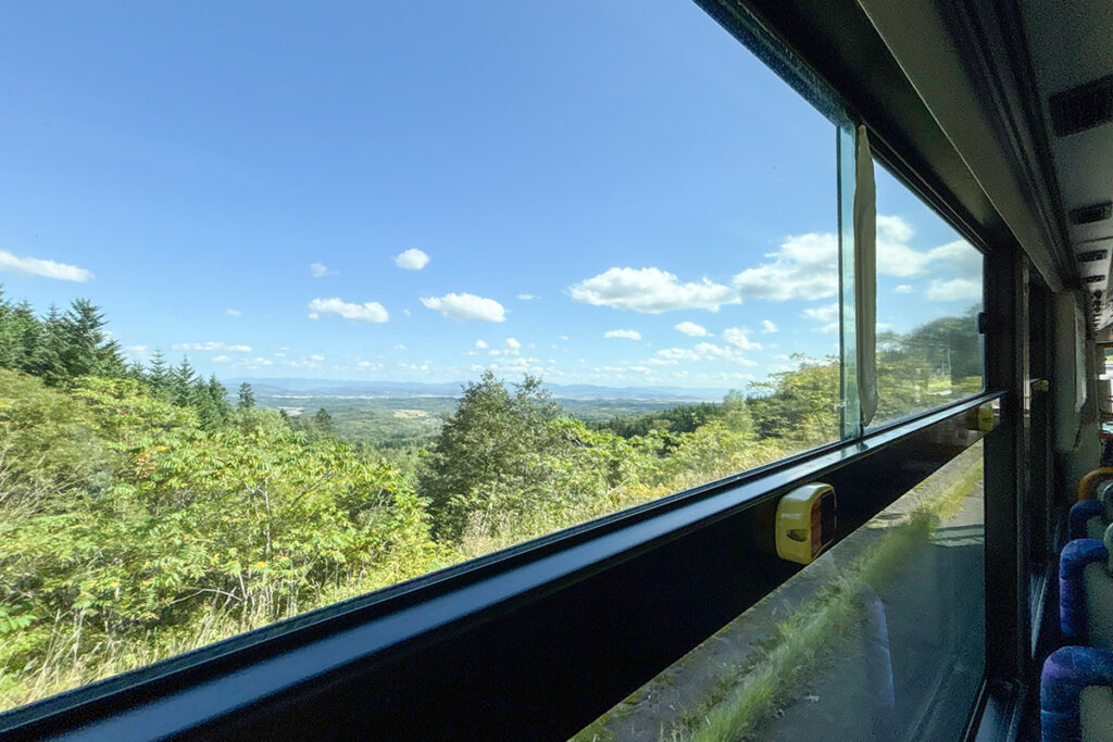 峠をぐねぐね・ひと山越える。深名線で特に楽しい通過区間