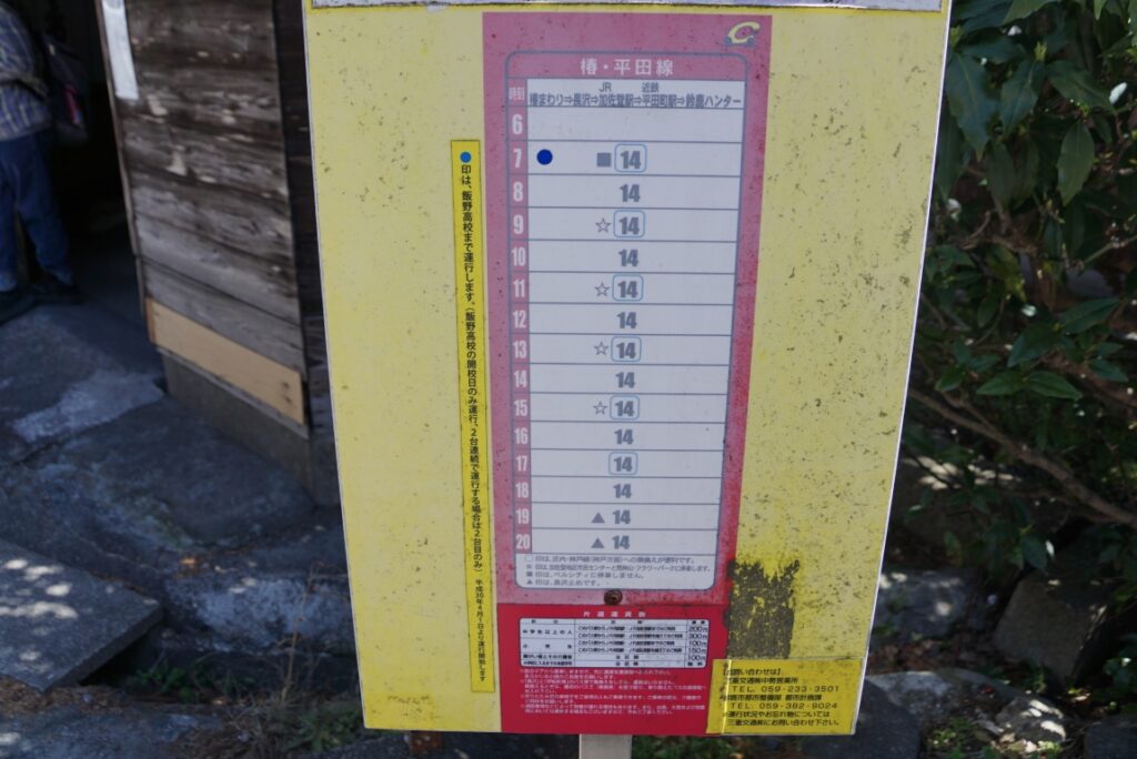 コミュニティバスは毎時1本