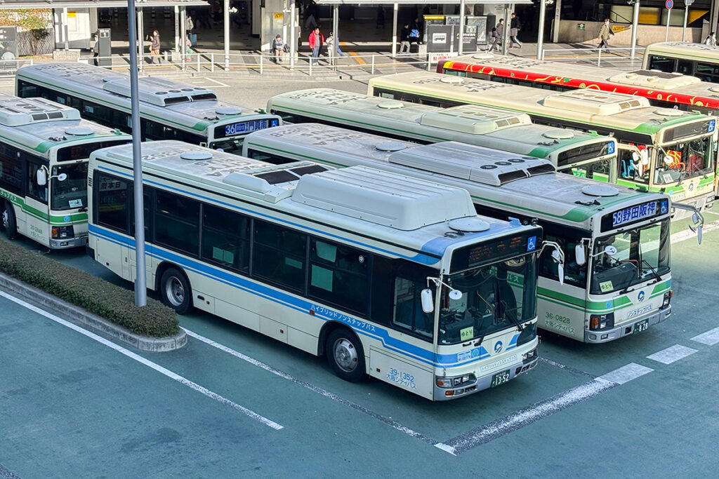 同地ではちょっと珍しい? 2009年式日野ブルーリボンシティハイブリッド