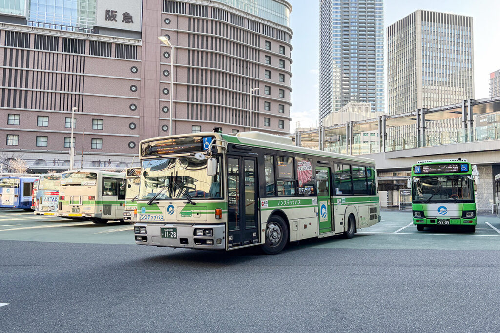 2008年式日産ディーゼル・スペースランナーと西工96MCを組み合わせた1台