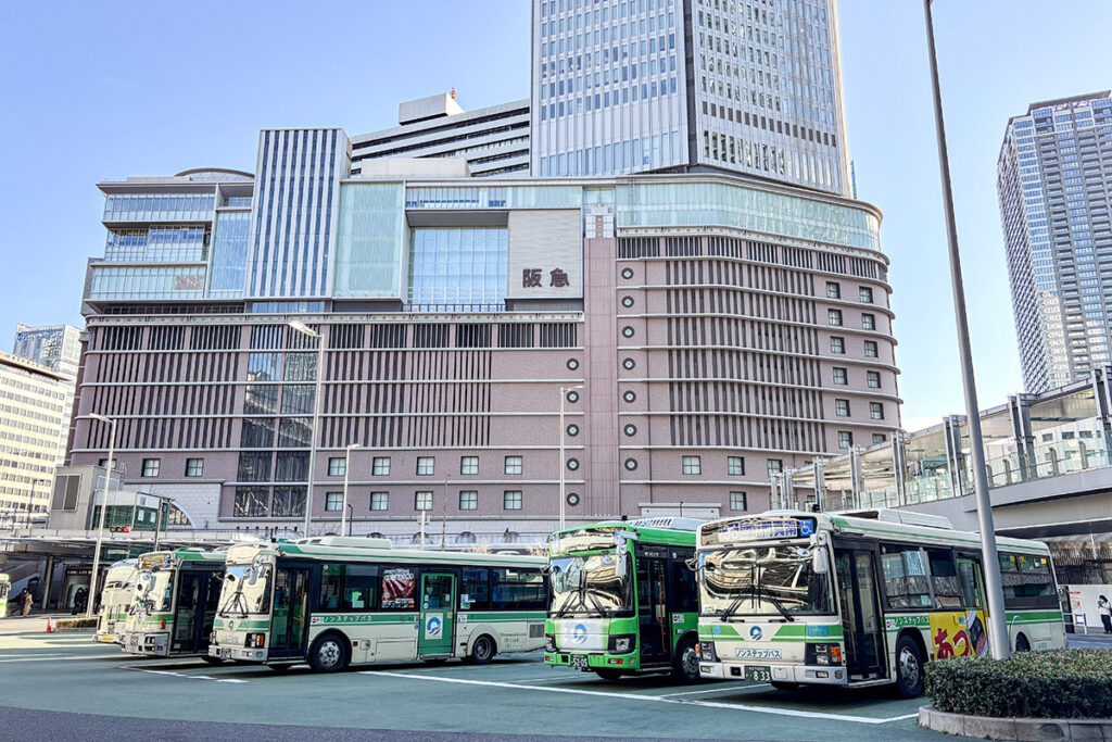 懐かしのあの装置がまだ見られる!　大阪駅前バスウォッチ2026年1月の顔ぶれがコチラ!!