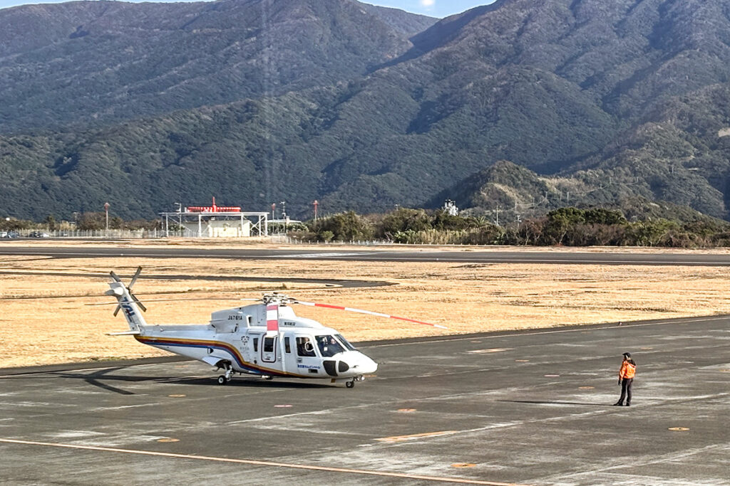東京愛らんどシャトルのシコルスキーS76