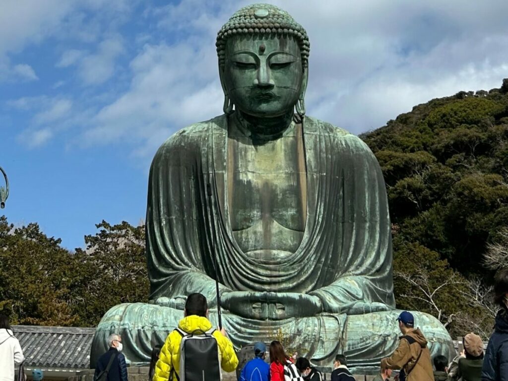 鎌倉といえばこれだけでわかってしまうほど有名なスポットだ