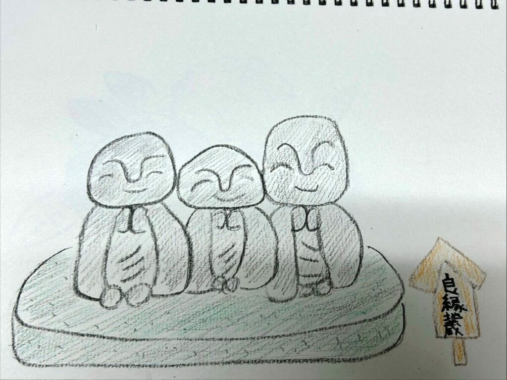 良縁地蔵（町田奈子画伯）