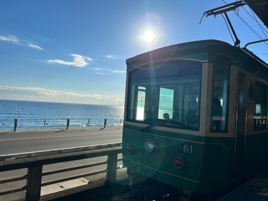 江ノ電も立派な観光スポットだ！