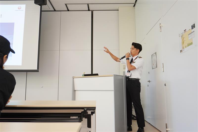 航空機のエコ教室