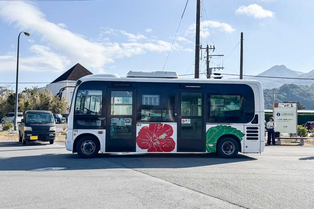 主に循環路線で使われている日野ポンチョ