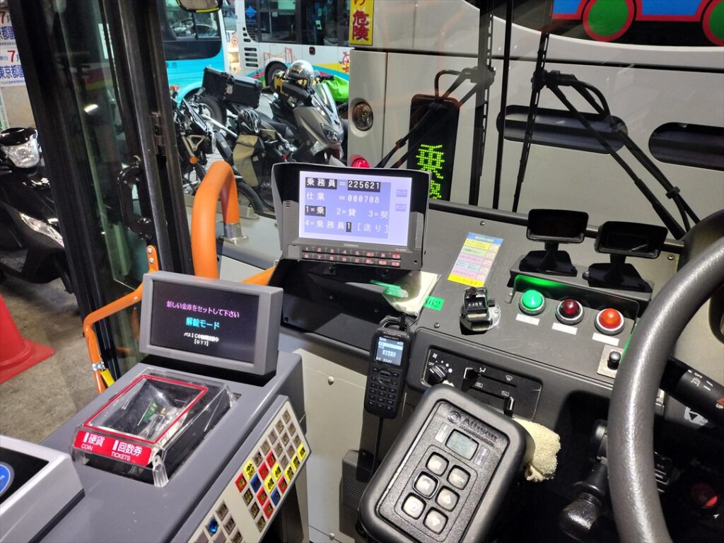 路線車は全車AT車だがどのATに当たるかは運しだい？