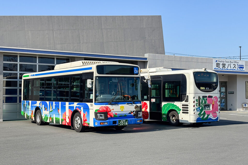 八丈島の最近のバス車両ラインナップはどんな感じ?