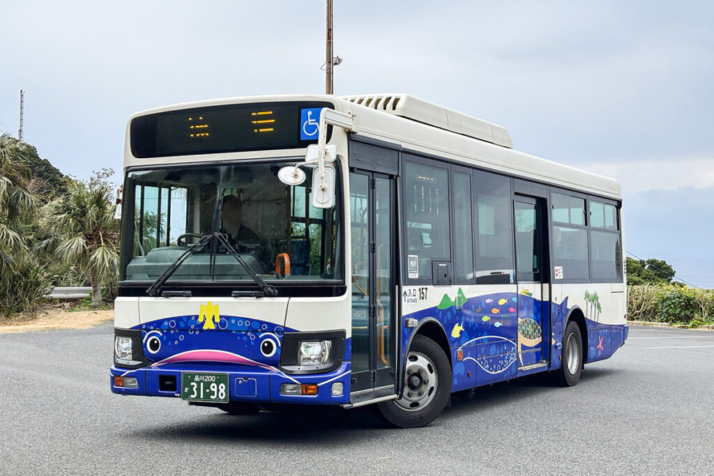 現行顔をしたエルガミオもいる（年式不明）