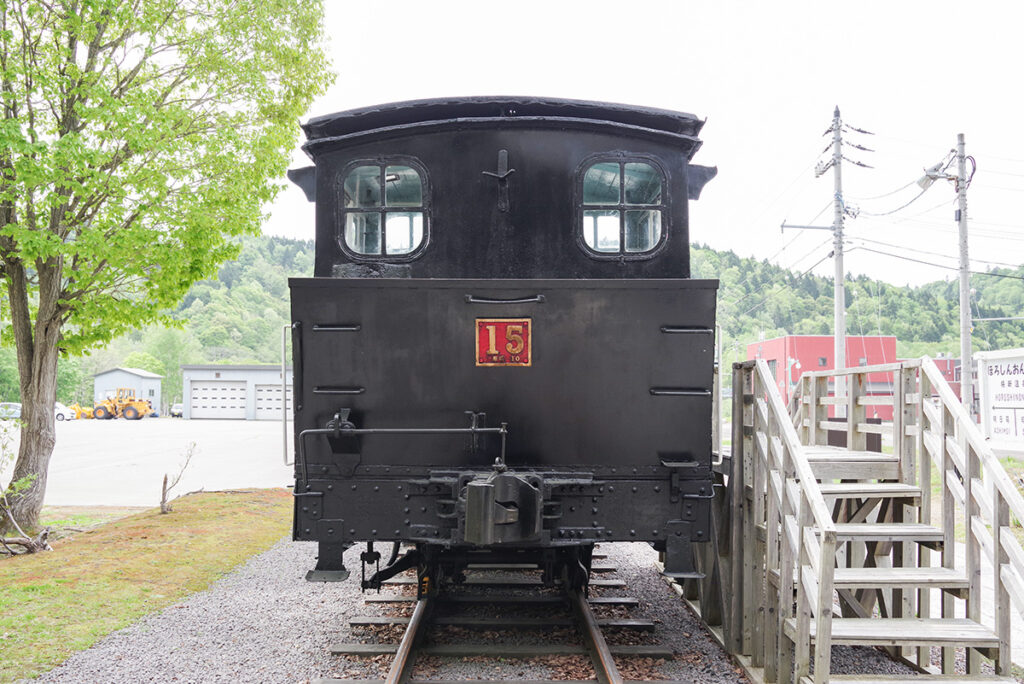 この機関車を見に行くのも幌新温泉へ足を運ぶ理由に