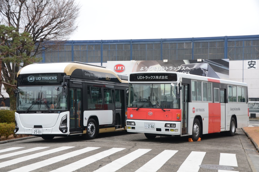 いすゞエルガEVがUDトラックスを走ることになっただと!?　その秘密は歴史に残る新旧交代劇
