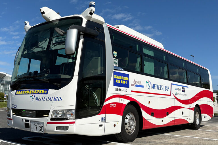高速バス自動運転の実証運行を体験しに阿久比PA〜中部国際空港間を同乗してきましたよ!!　