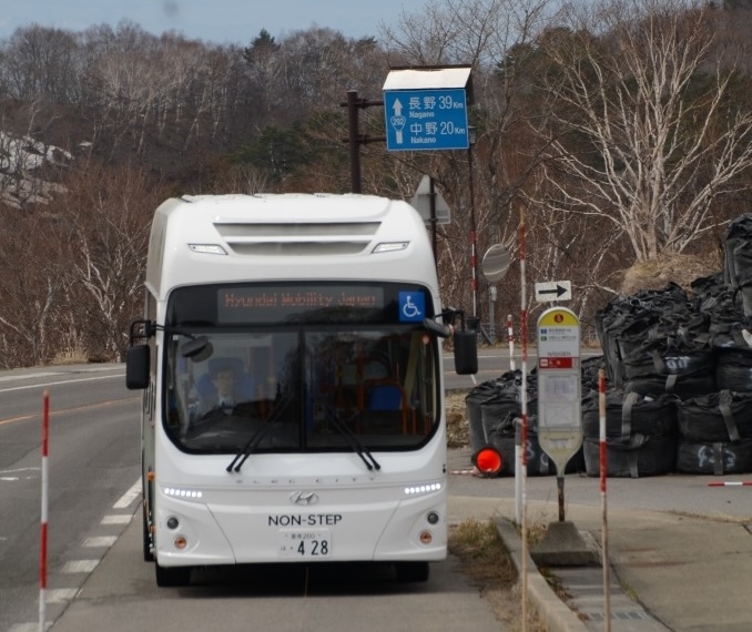 ヒョンデの電気バス「ELEC CITY TOWN」試乗!!　シティでもタウンでもない山岳路の走りをチェックしてきた!!