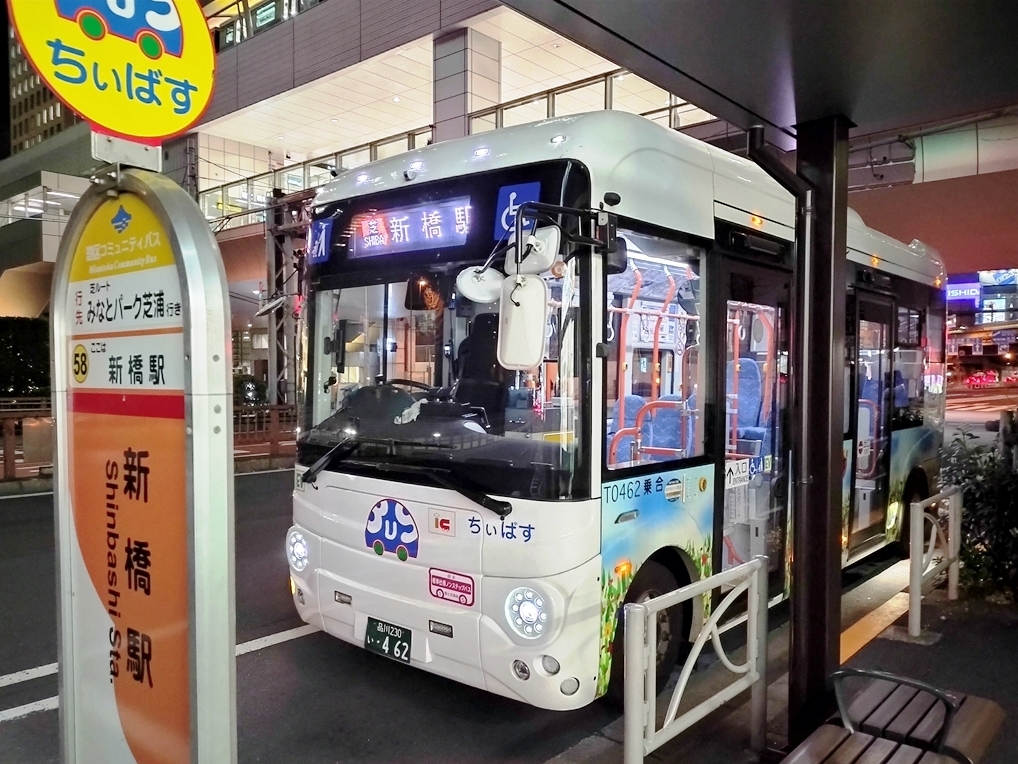 新橋駅も港区なのでエリアだ