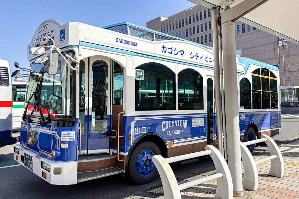 鹿児島市営バスの「カゴシマ シティビュー」