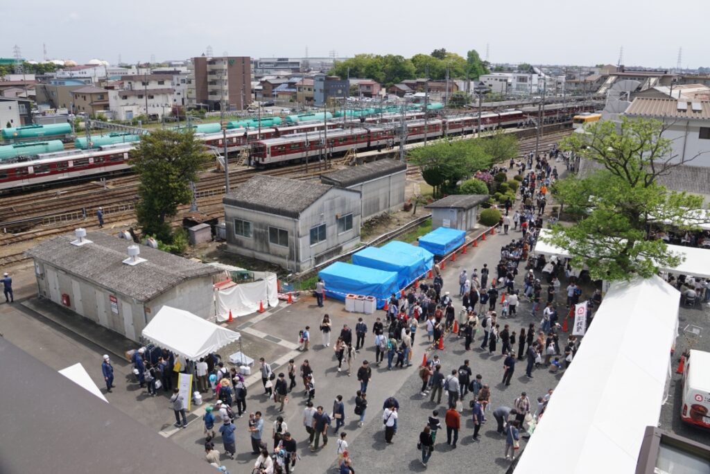 来場多数で大盛況！