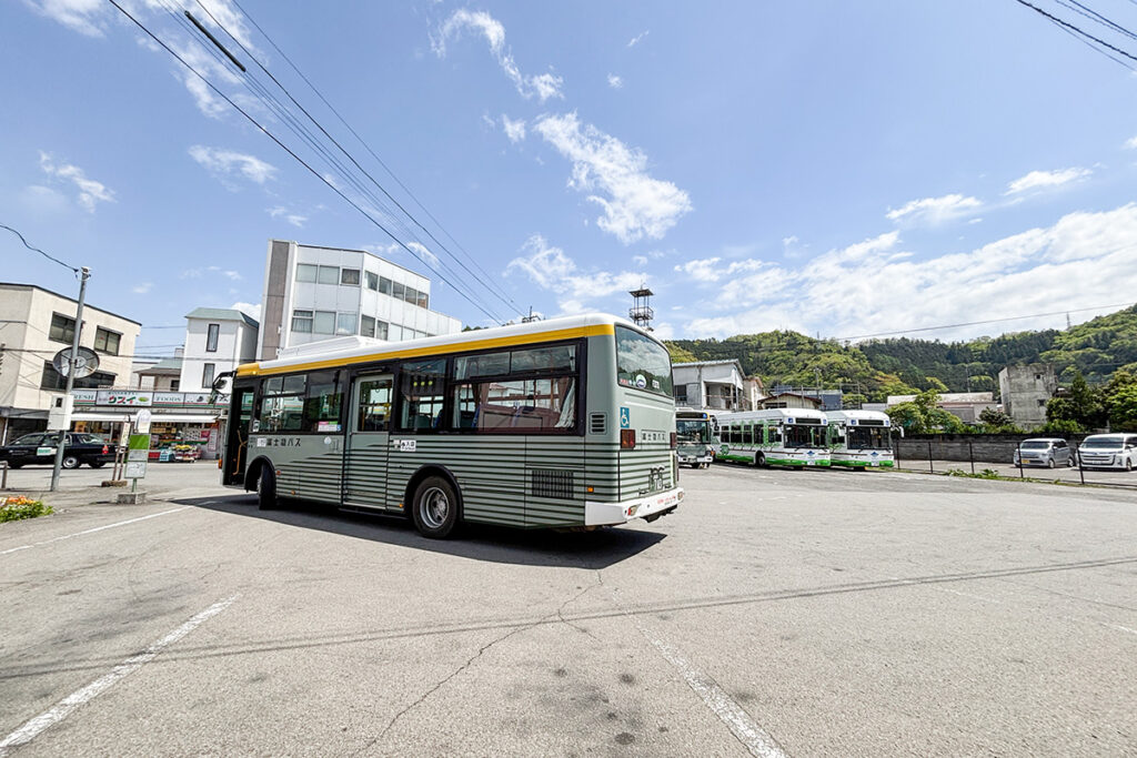 30分かからないくらいの、ちょっとしたローカル路線バス旅に