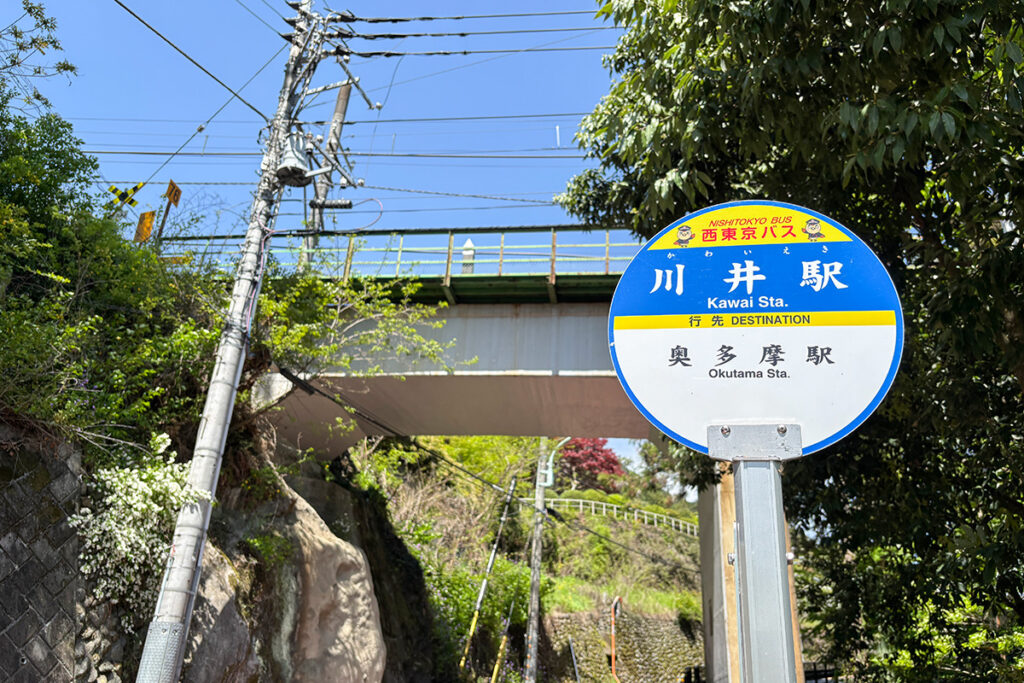 川井駅〜奥多摩駅間にはバスが通っているが、本数の少なさがネックに