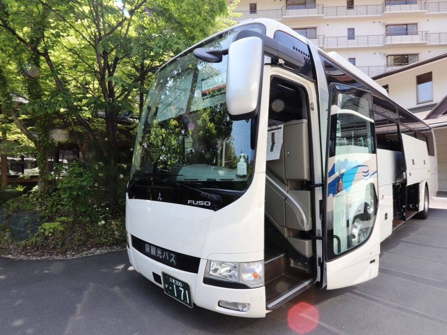帰りのバスもエアロエース