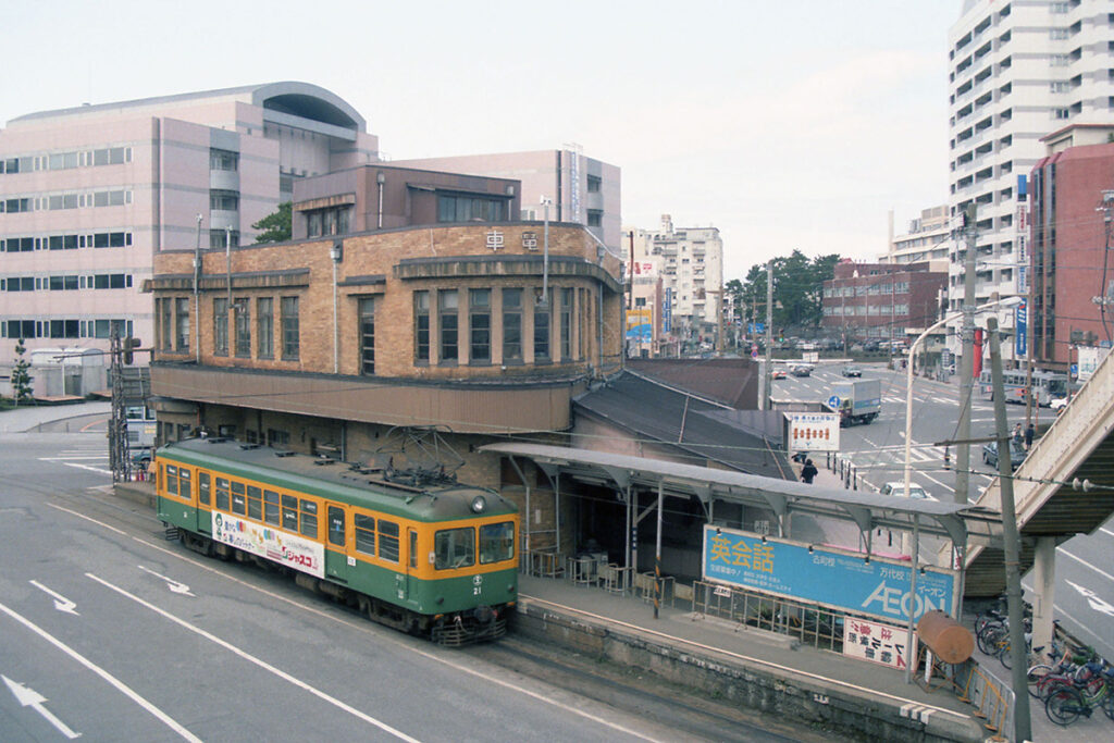 現役当時の新潟交通電車線