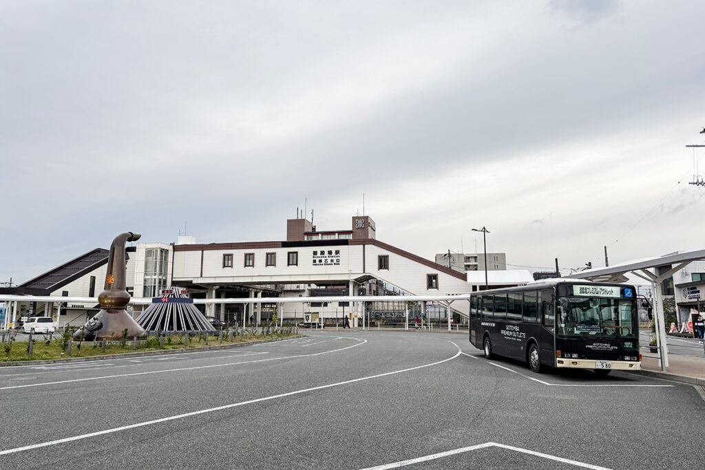 アウトレット〜御殿場駅間にはシャトルバスが運行している