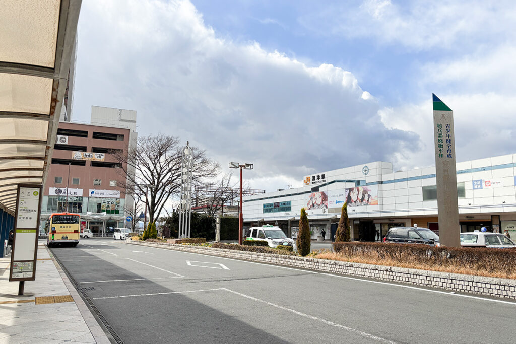 御殿場線のおわり。JR沼津駅と南口バス乗り場