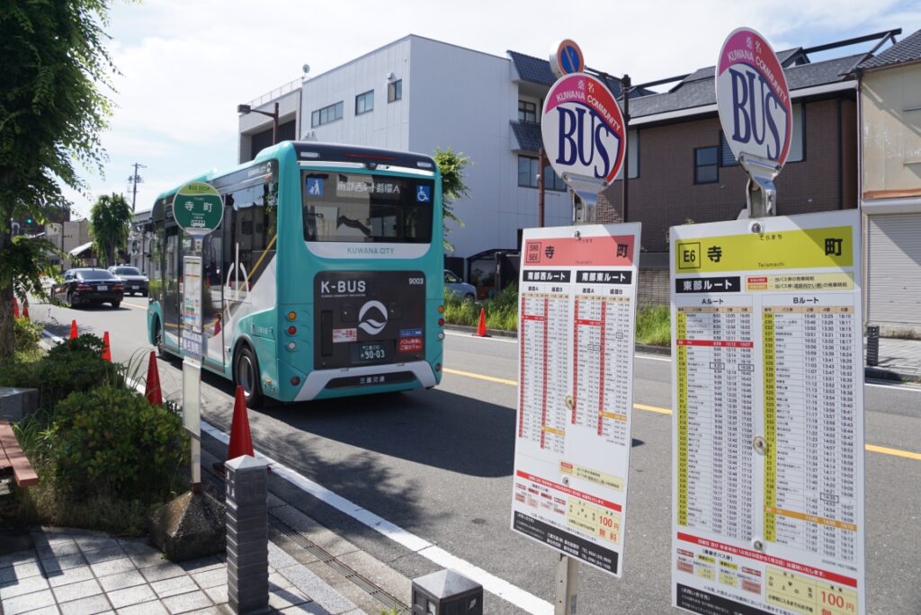 寺町バス停