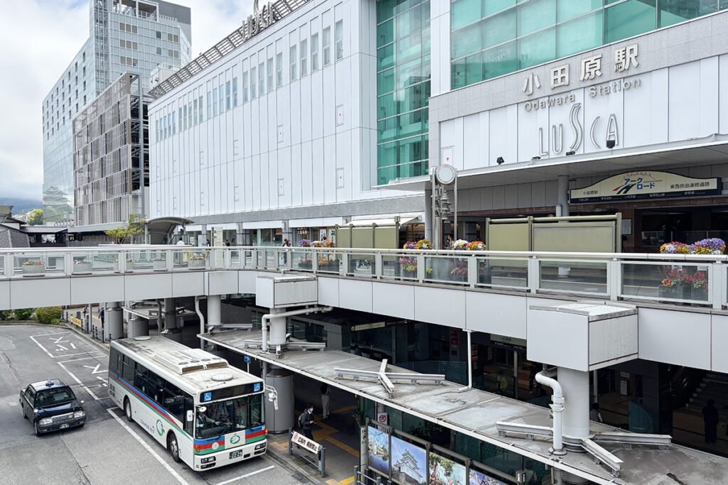 一旦小田原駅に抜けた