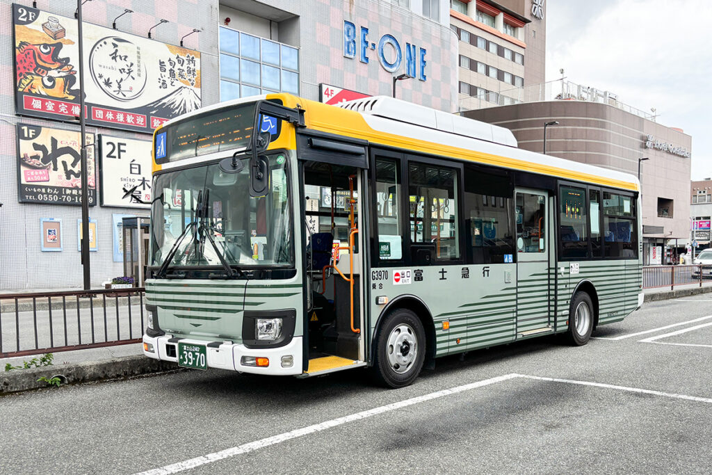 バスの有り難みを噛み締めながら御殿場駅へ