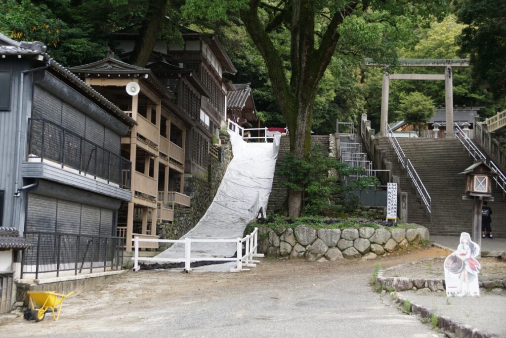 この角度は人は這ってでないと無理！