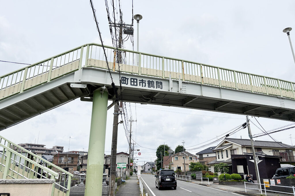 町田市の鶴間に都内最南端の停留所が
