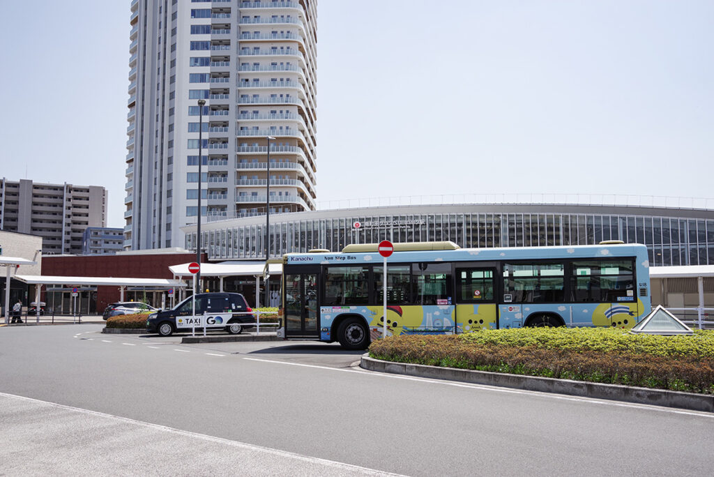 東急線の南町田駅から歩いて行けなくもない