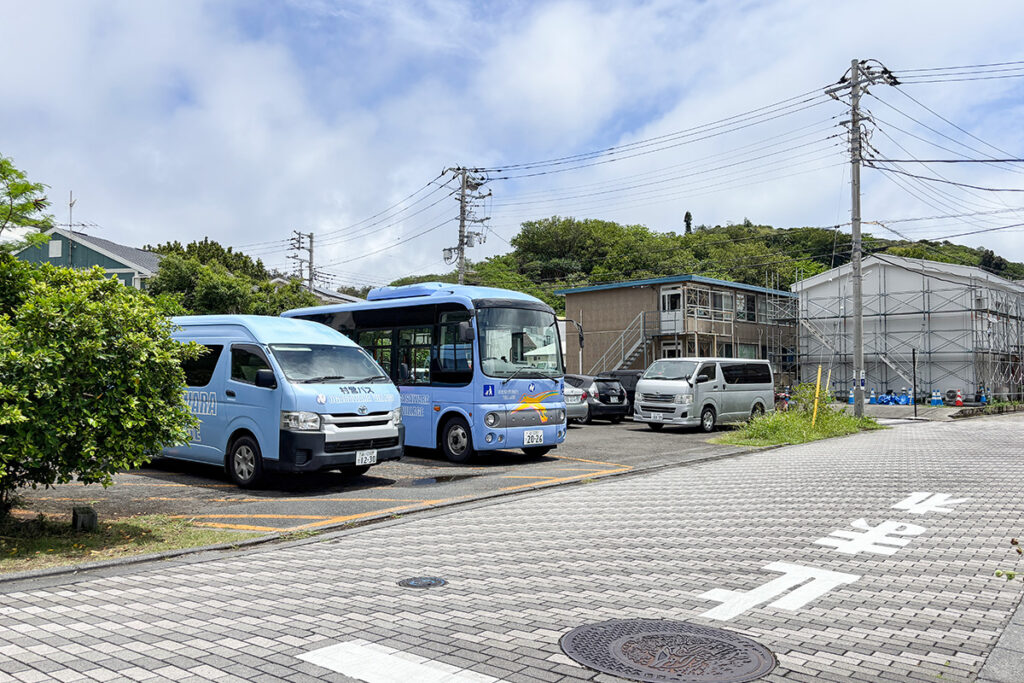 父島の一部エリアを結ぶ小笠原村営バス