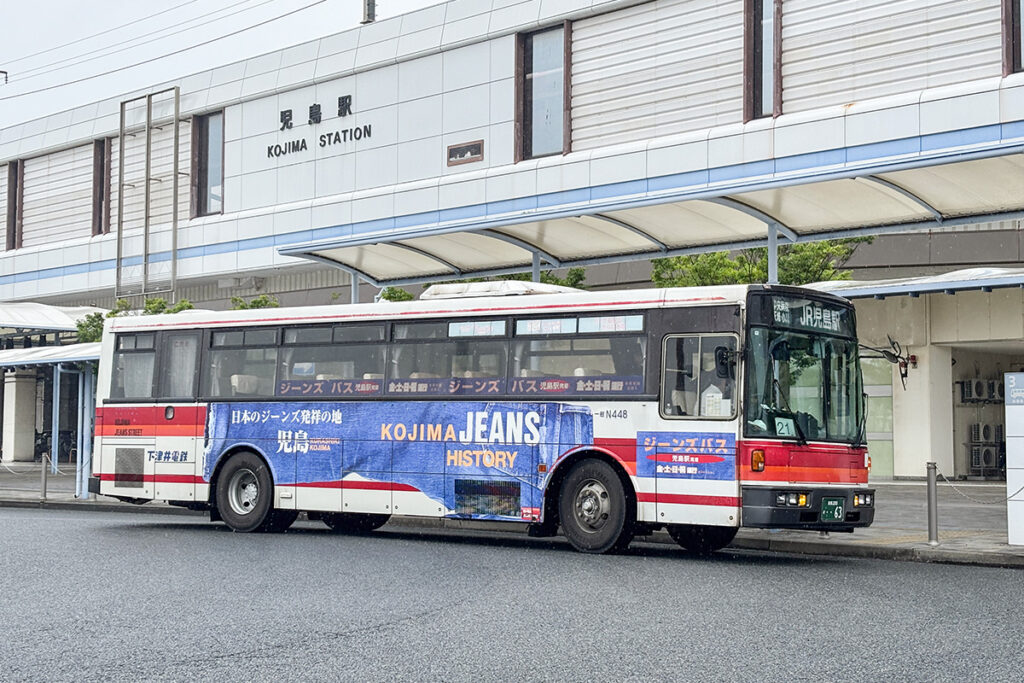 一般路線運用で偶然やってきた、1994年式の日産デ＋富士重工車体