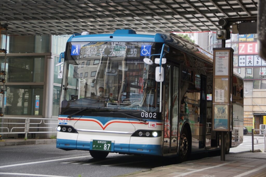 バスターミナルにはBYDもやってくる