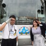 【バス運転士日誌】7月の営業所見学会は朝から汗だくだ！　取材をする側からされる側に回るとタジタジっす!?
