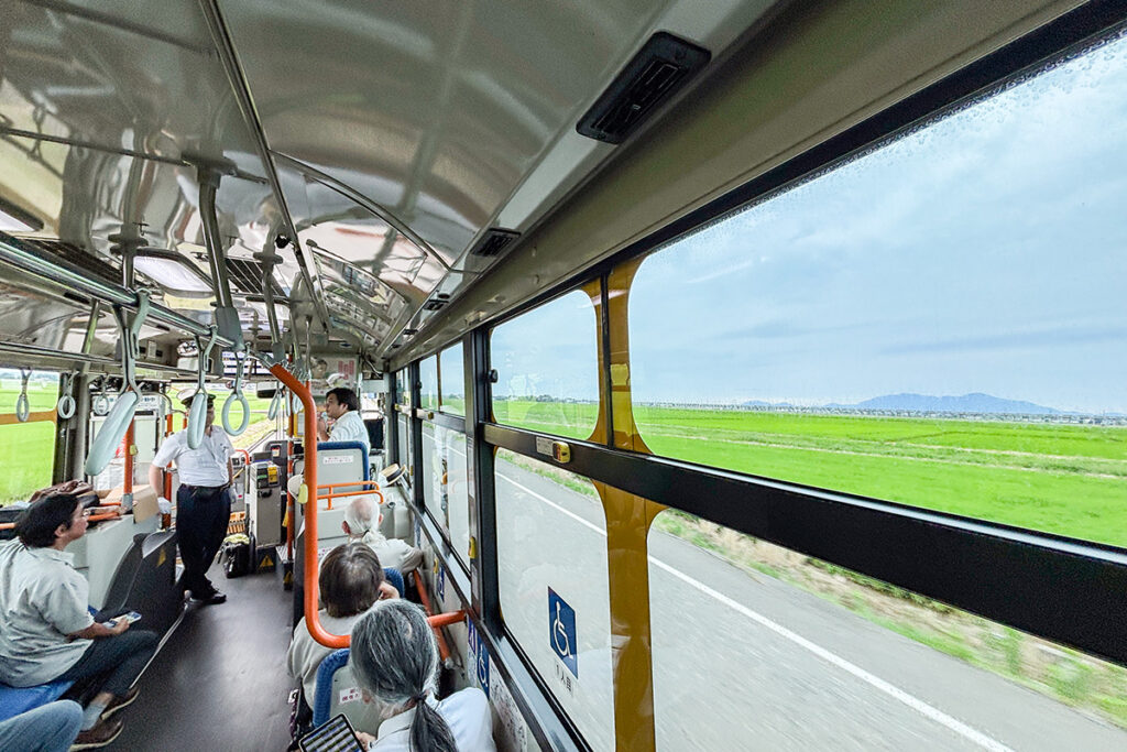 かぼちゃ電車バスIIでさらに南へコマを進める