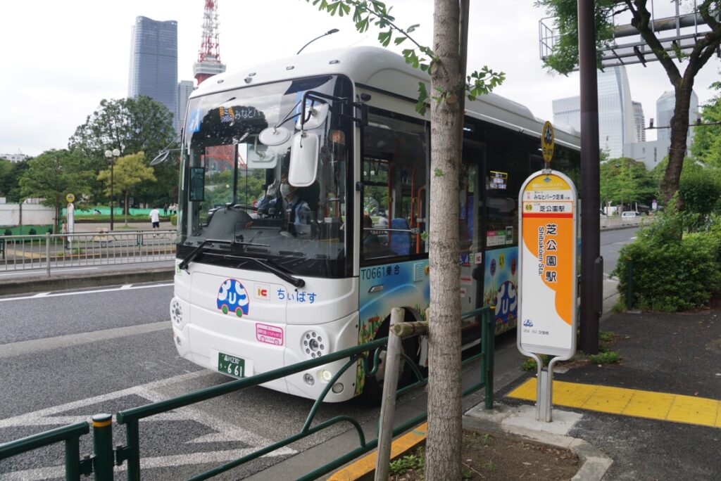 もうバックに東京タワーが！