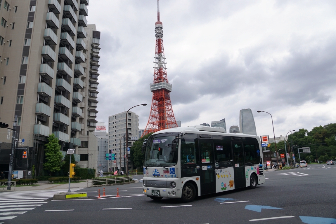 赤羽橋からの東京タワー