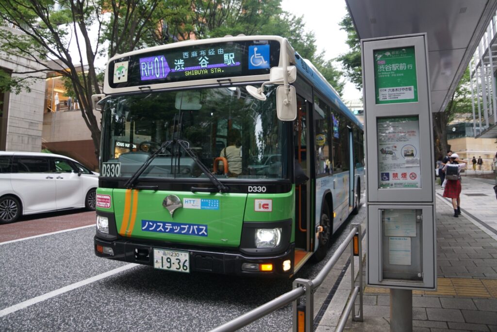 都営バスRH01系統は六本木ヒルズと渋谷を結ぶ