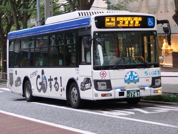 田町ルートには田町駅東口から車庫までの回送線を営業運転する車庫便が設定されていてラッシュ時には人気路線に？