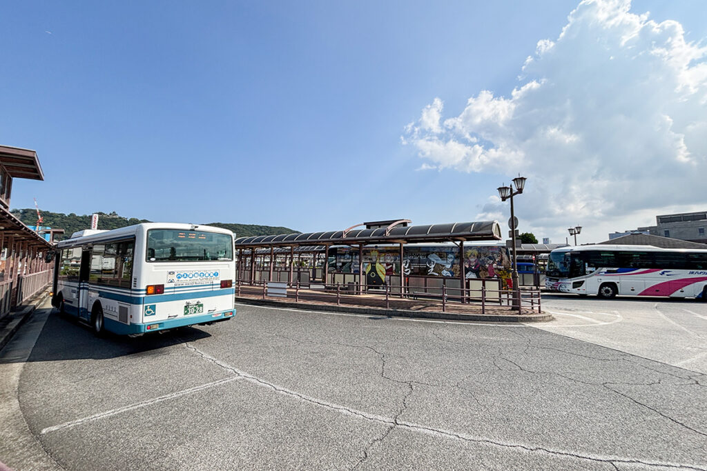 16時前にスタート地点の洲本バスセンターに戻ってきた