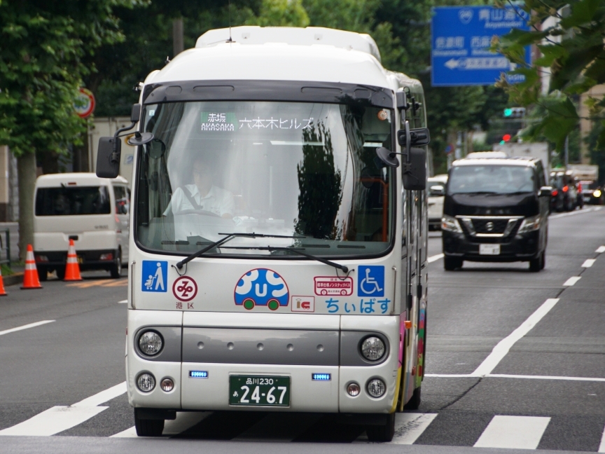 ルートと便数を確認して港区を巡ろう！